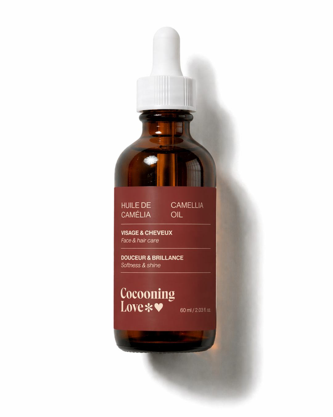 Camellia Oil – Softness & Silky Finish for Normal to Combination Skin and Fine Hair