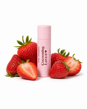 Natural Strawberry Lip Balm – Hydration & Comfort