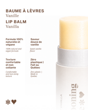 Natural Vanilla Lip Balm – Hydration & Comfort