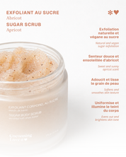 Sugar & Apricot Kernel Body Scrub – Soft & Radiant Skin