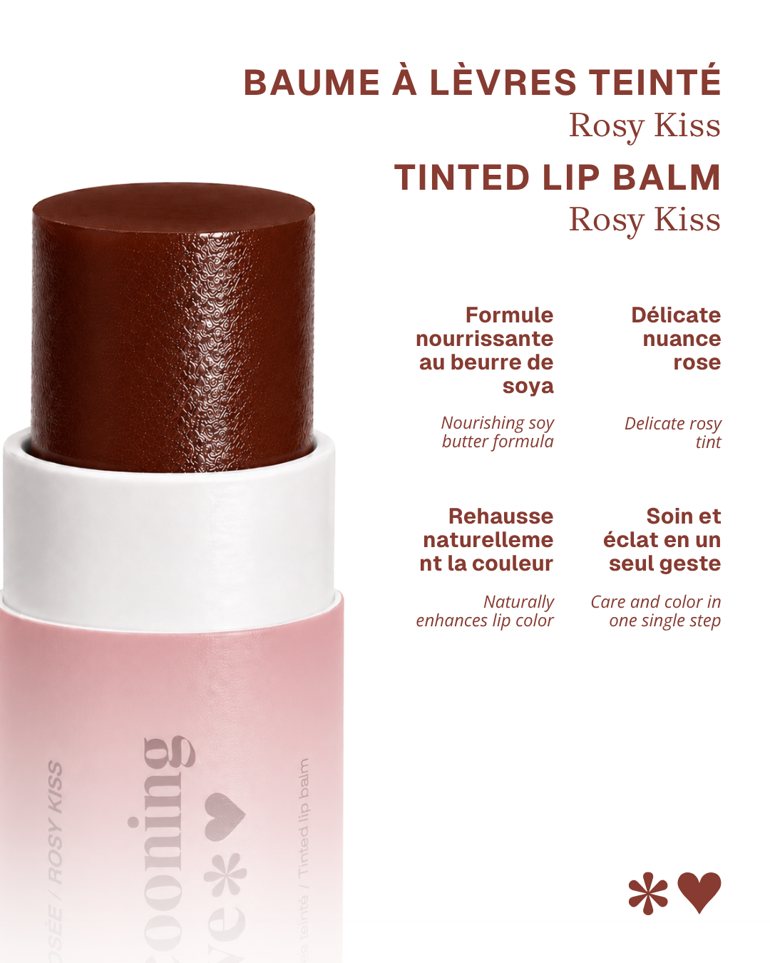 Rosy Kiss – Tinted Rose Lip Balm