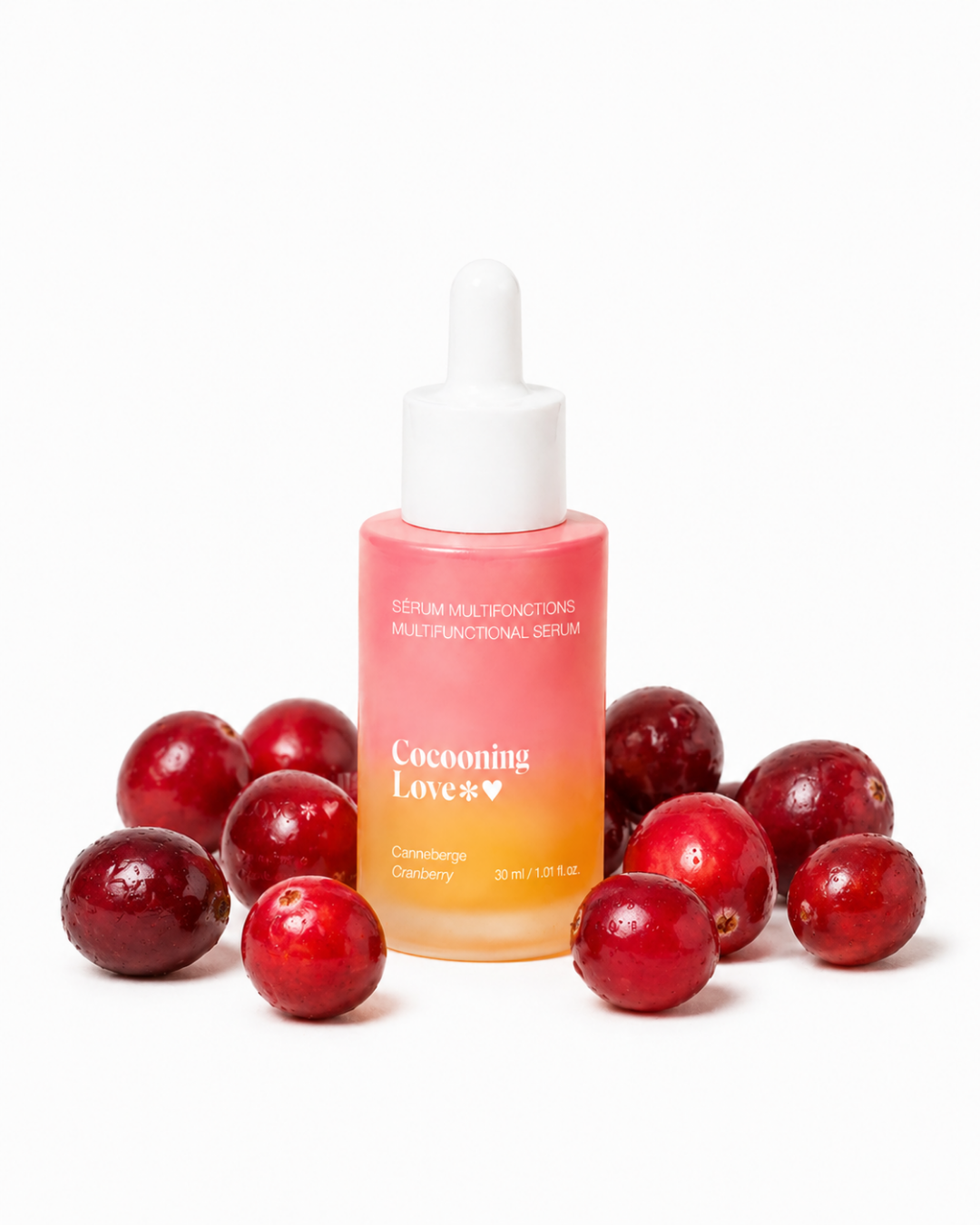 Nourishing facial serum for dry and mature skin – Cranberry & Prickly Pear