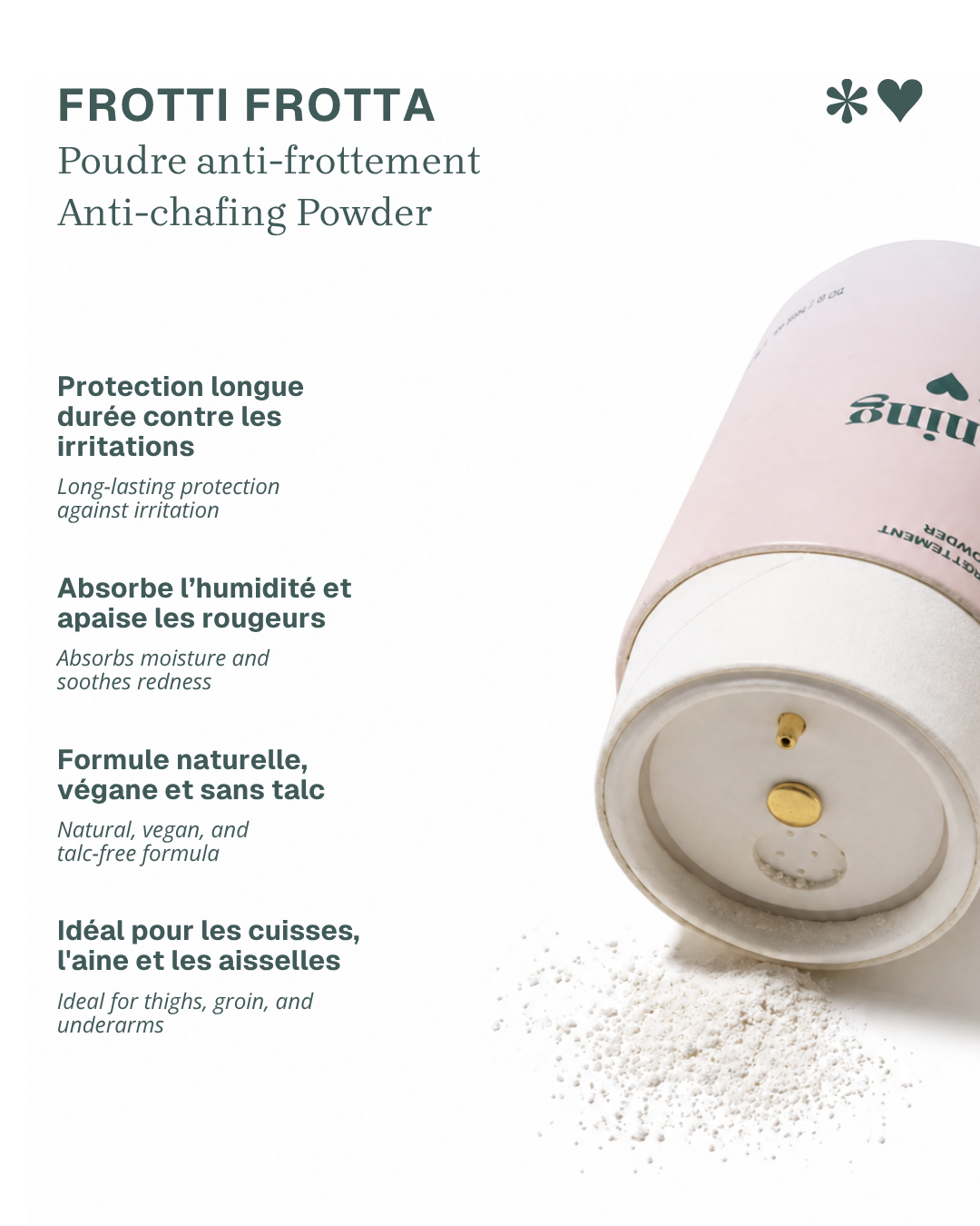 Frotti Frotta – Anti-Chafing Powder