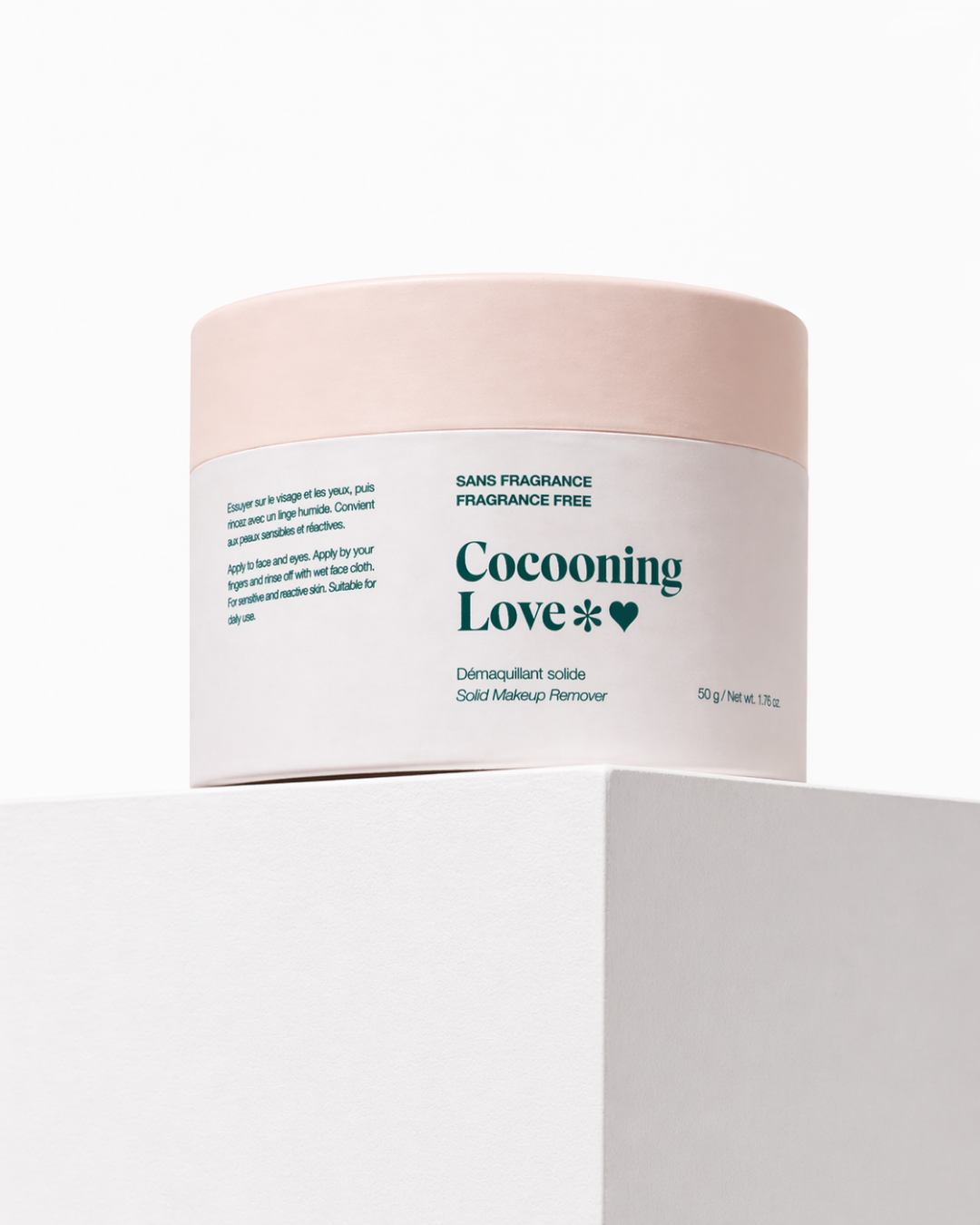 Solid natural make-up remover – Tiare Flower
