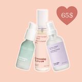TRIO OF THE MONTH: Gel Serum + Cleansing Gel + Floral Water