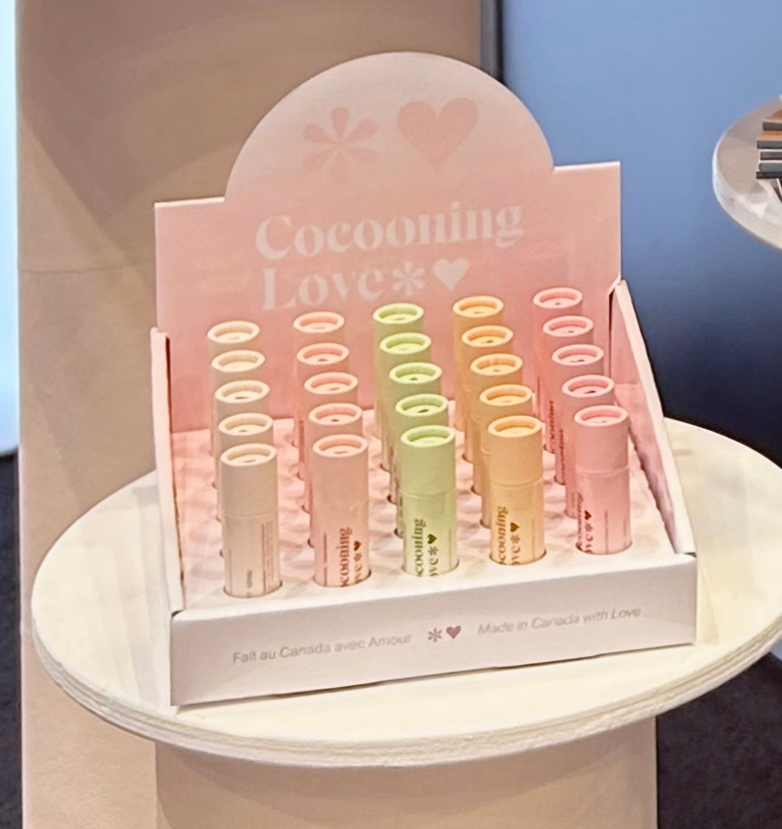 Lip balm display