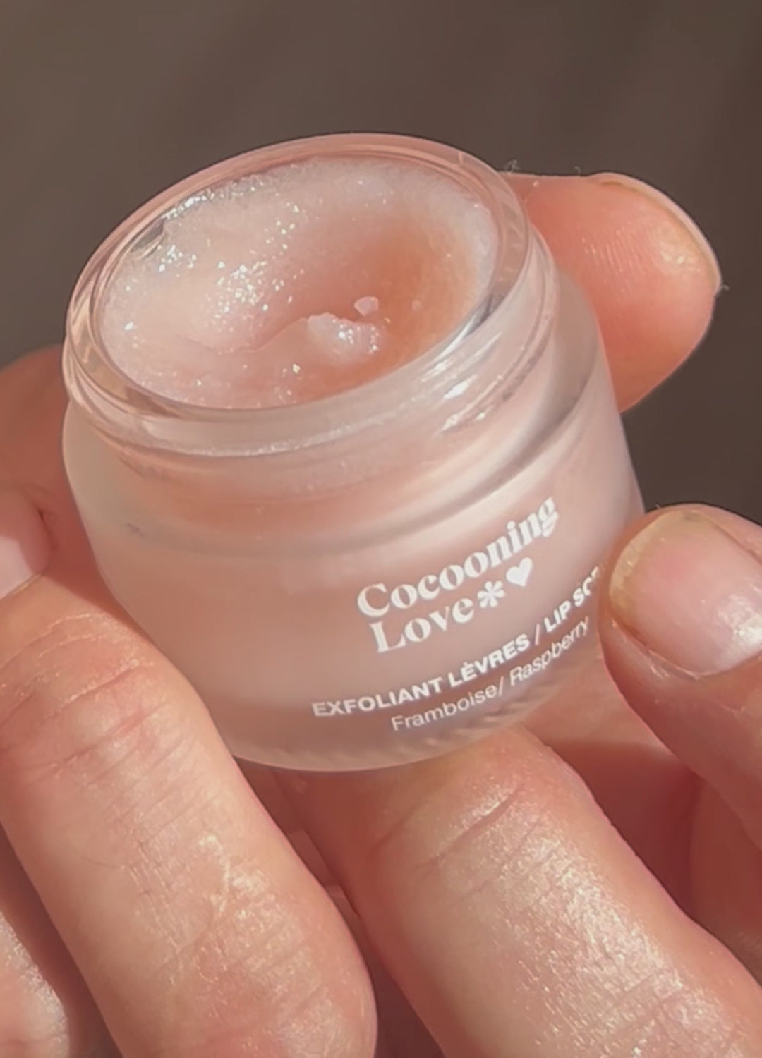 Raspberry Lip Exfoliator - Natural Sugar Scrub for Soft & Smooth Lips